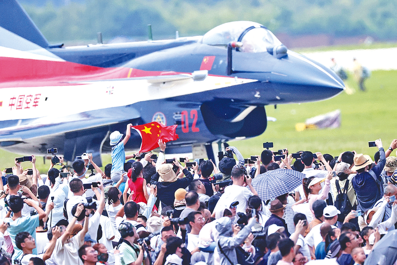 插逼性爱视频长春航空展迎来首个公众日